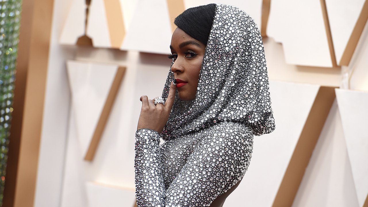 janelle monae silver dress