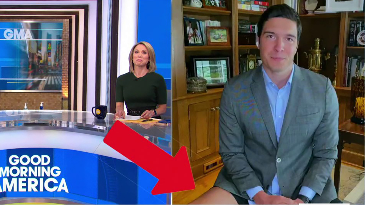 Good Morning America Reporter Will Reeve Shares Advice After Tv Audience Catches Him Wearing No Pants Abc7 San Francisco