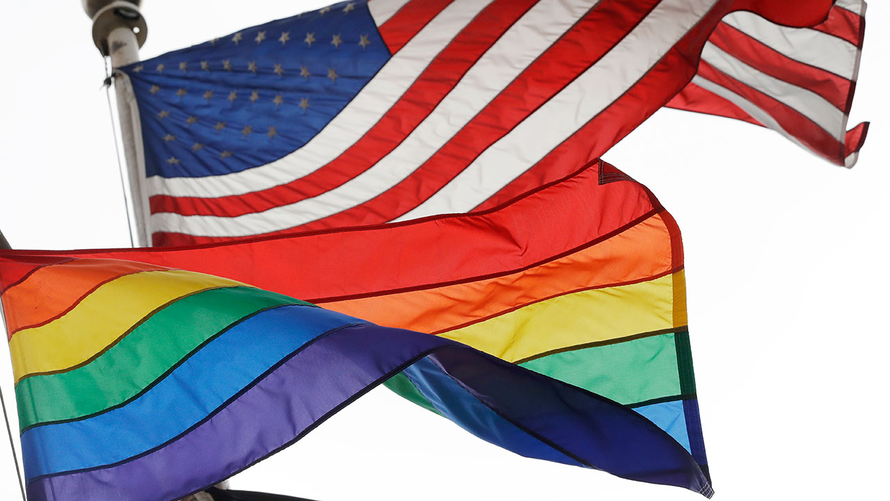 outrage over american gay flag
