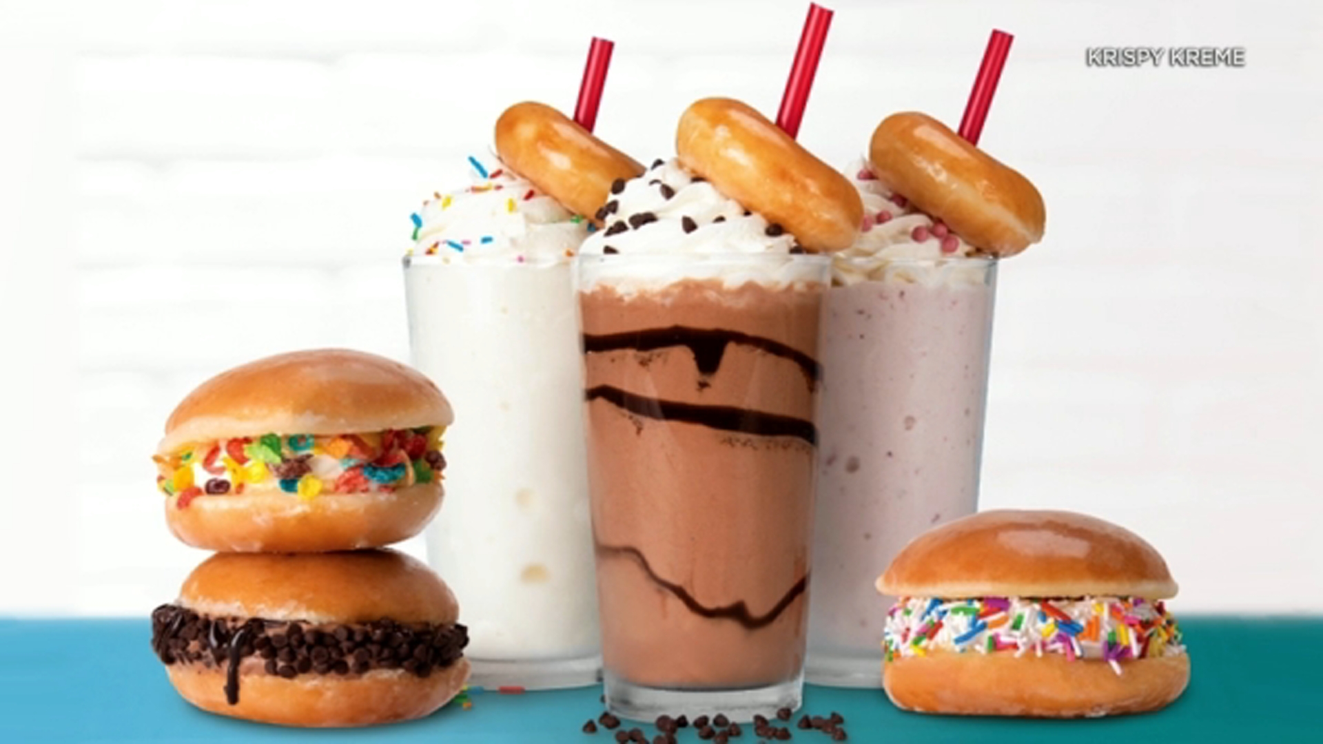 Redesigned Krispy Kreme Shop Reveals New Menu Items Including Ice