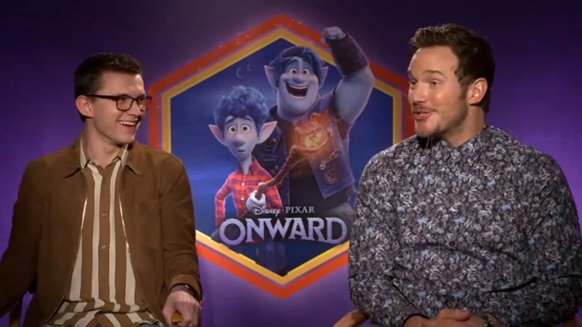Onward Chris Pratt Tom Holland Say Their Friendship Made