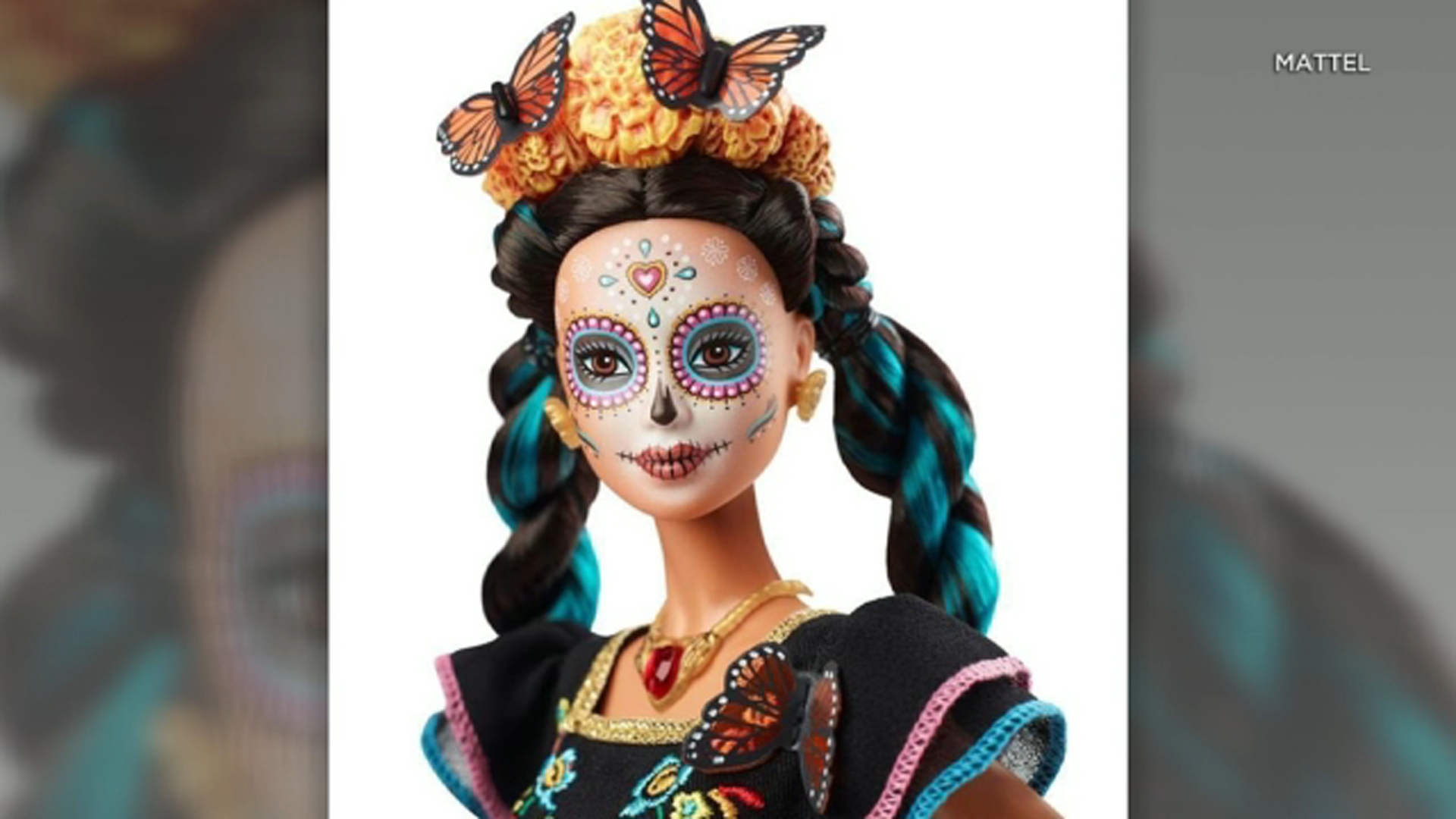 target day of the dead barbie doll