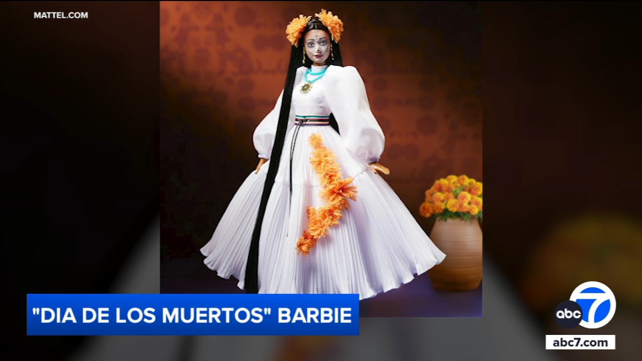 Mattel honors Latino tradition with Día de Muertos Barbie created