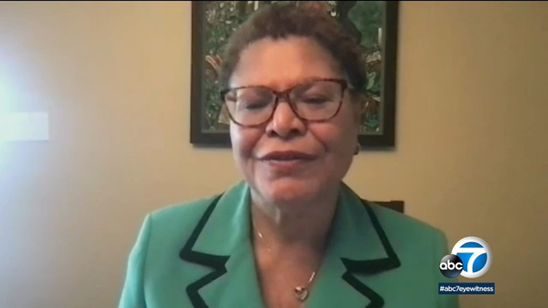 Los Angeles mayor's race: Congresswoman Karen Bass calls