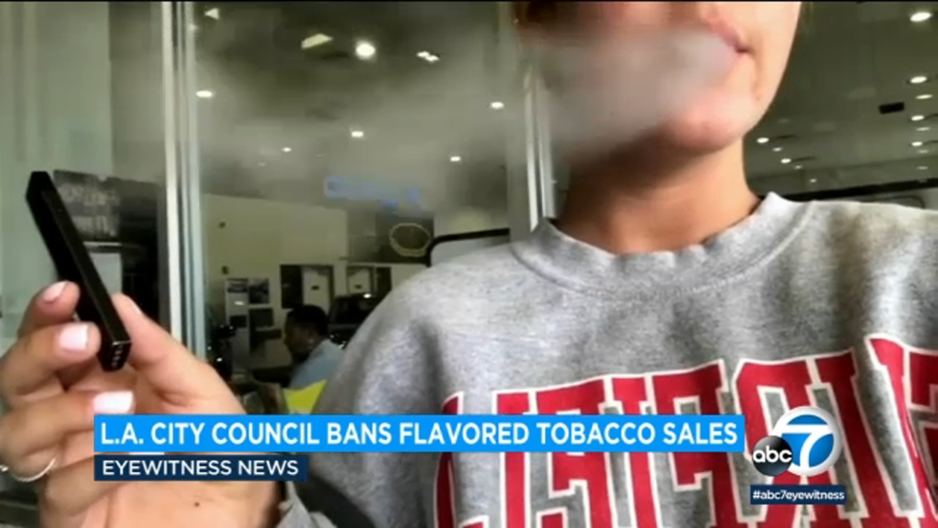 LA City Council votes to ban flavored tobacco, with exception of hookah