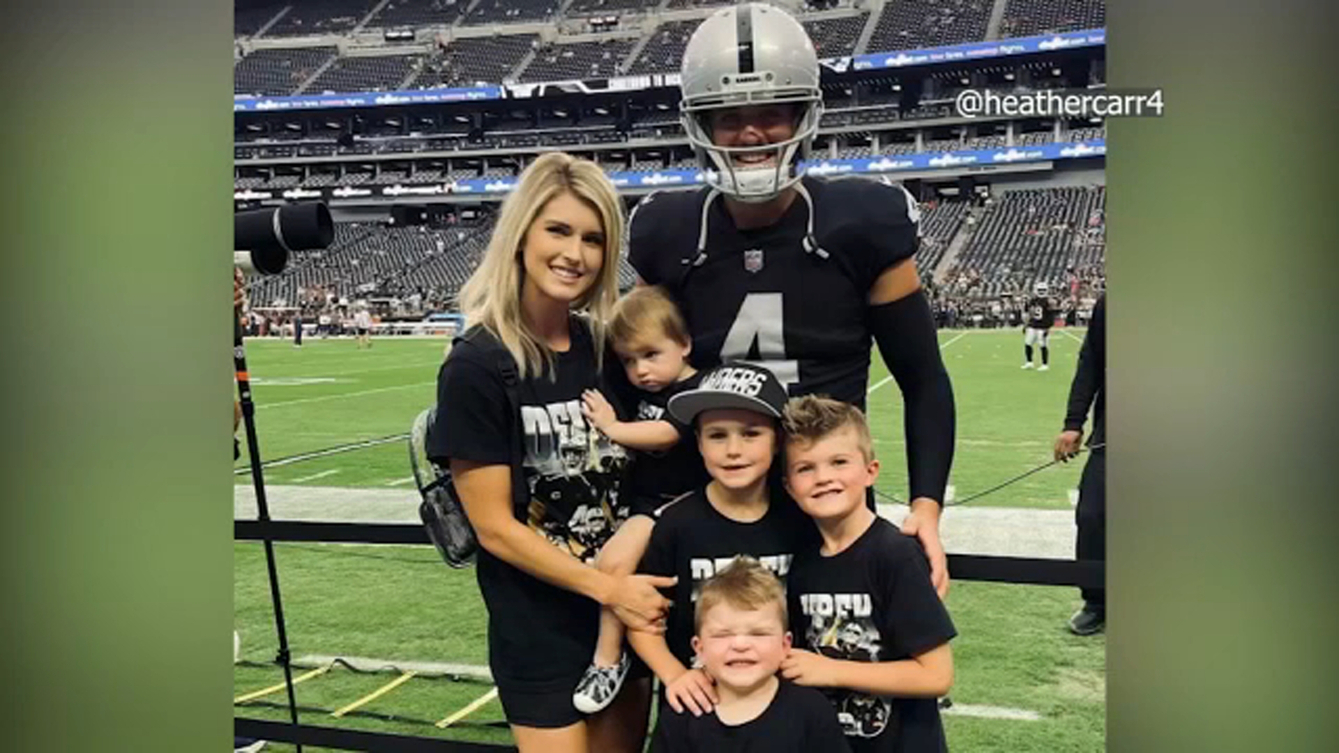 One-on-one with Heather Carr, wife of Las Vegas Raiders