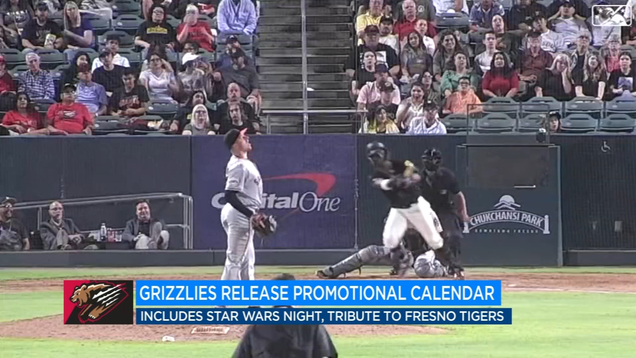 Fresno Grizzlies Release 2023 Promotional Calendar Featuring