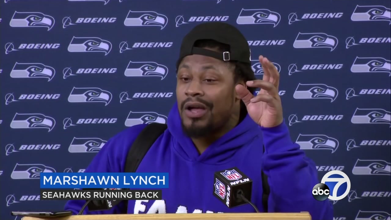 Seahawks' Marshawn Lynch goes viral telling young players: 'Take