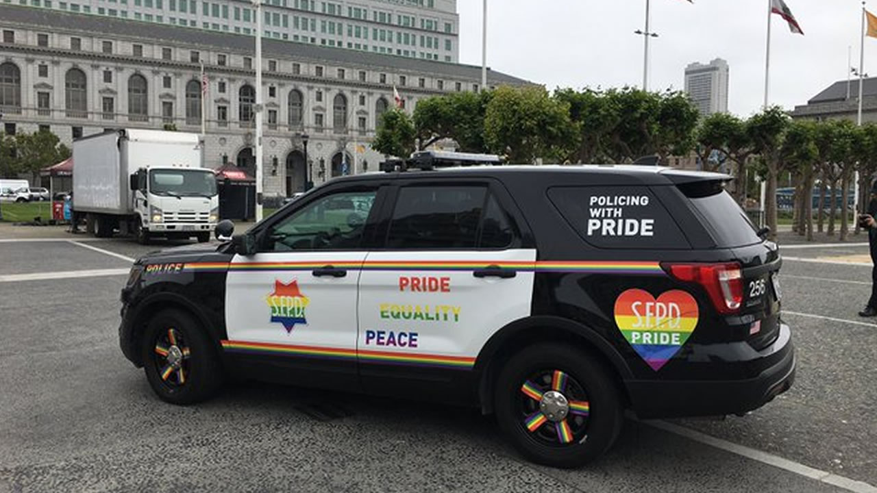 SFPD Pride Patch Project 19-072  San Francisco Police Department