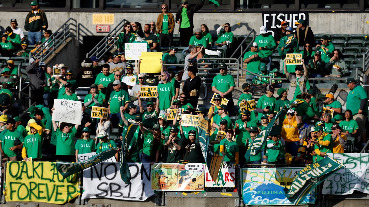 Oakland A's Fans Do Reverse Boycott, Pack Stadium To Chant Sell