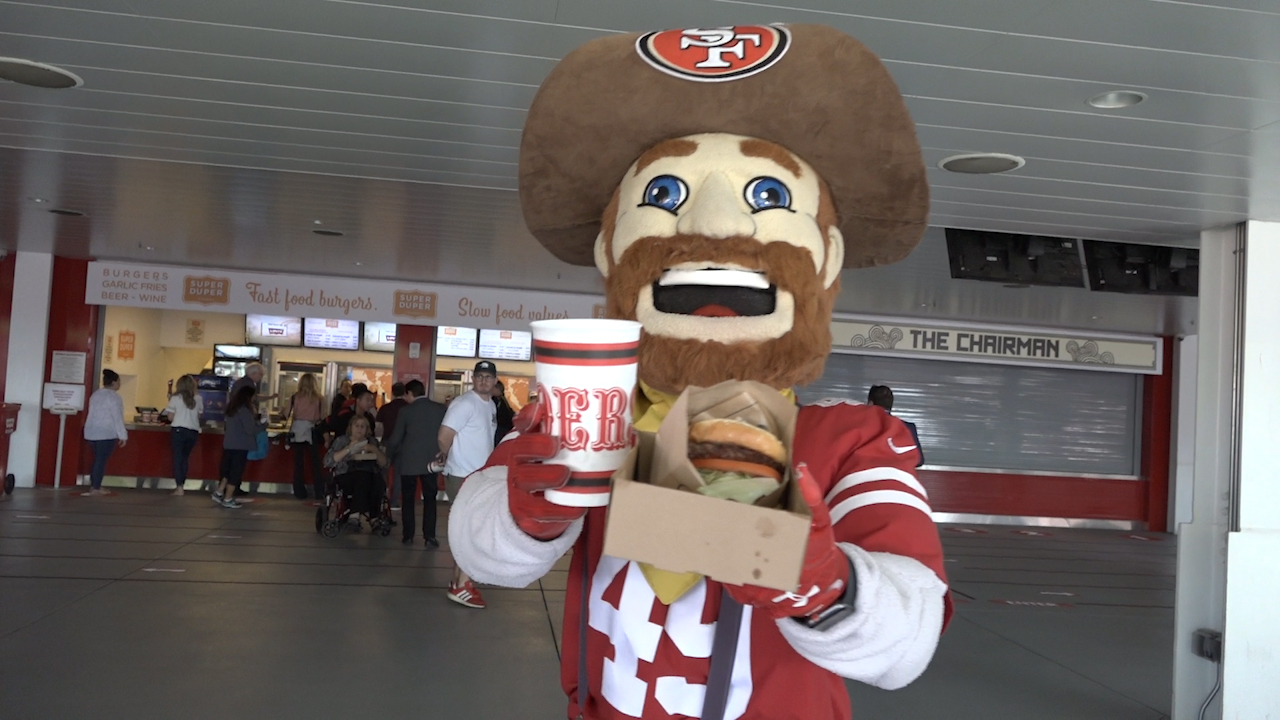 Sourdough Sam San Francisco 49ers 2023 Training Camp Mascot