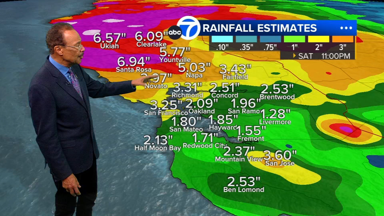Atmospheric river may hit parts of Bay Area as chances of rain
