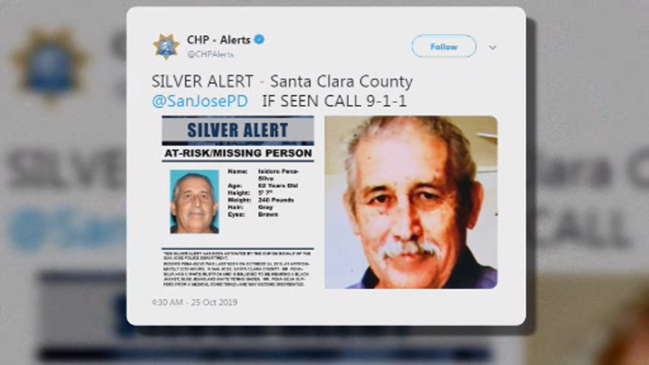 Silver Alert Issued For At Risk Missing 62 Year Old Last Seen In San Jose Abc7 San Francisco