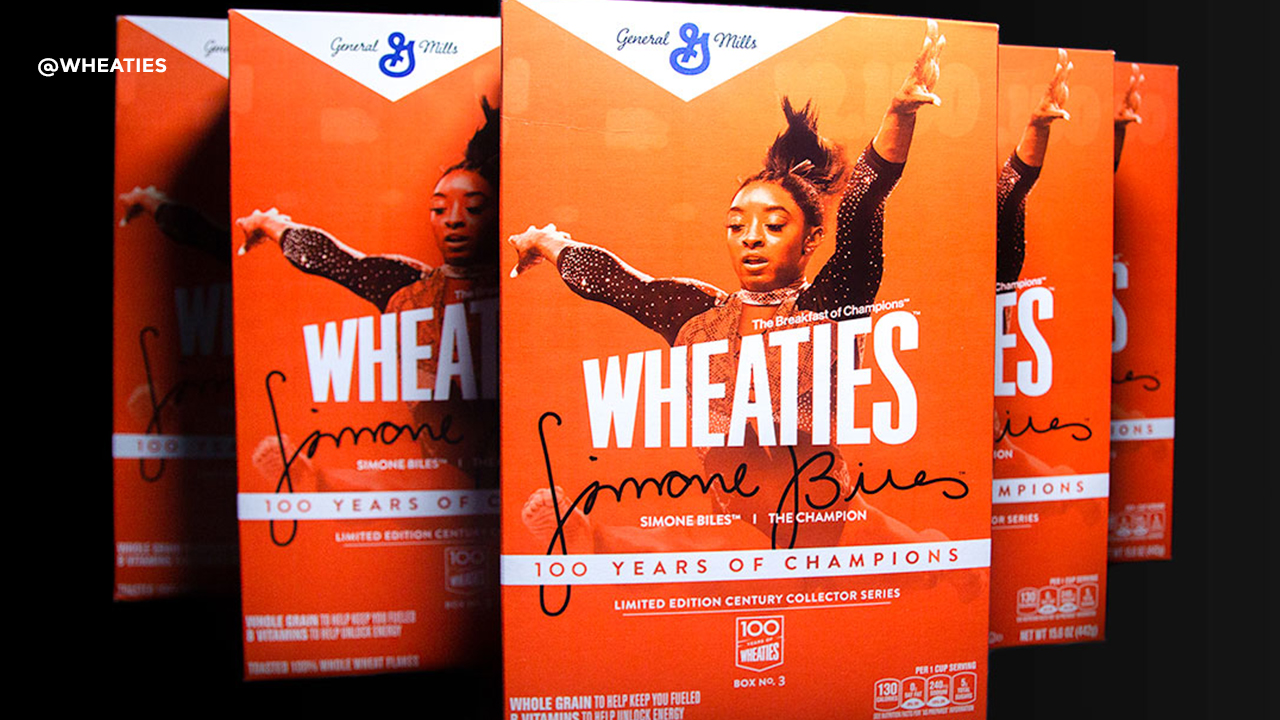 Wheaties Century Collection Gold Box #3: Simone Biles – Wheaties Shop