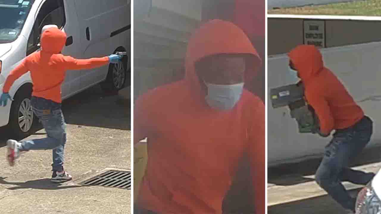 Aggravated robbery: Armed thief startled by woman's scream at ATM in  southwest Houston on West Bellfort Boulevard - ABC13 Houston