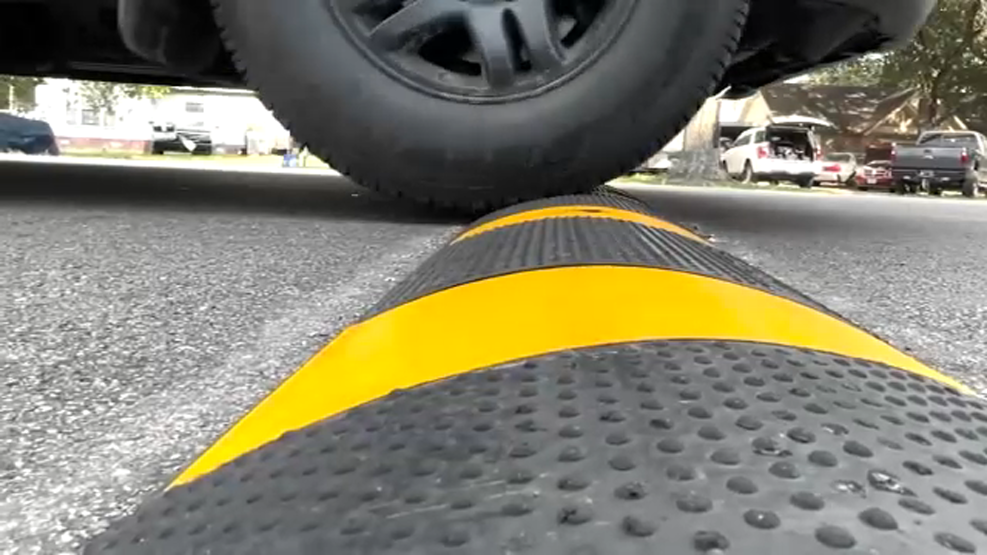 Harris County Precinct 4 removes neighborhood speed bumps