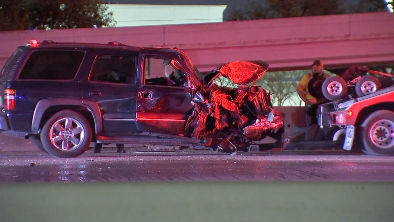 Wrong Way Driver Crashes Into 2 Vehicles On Hwy 59 Then Takes Off