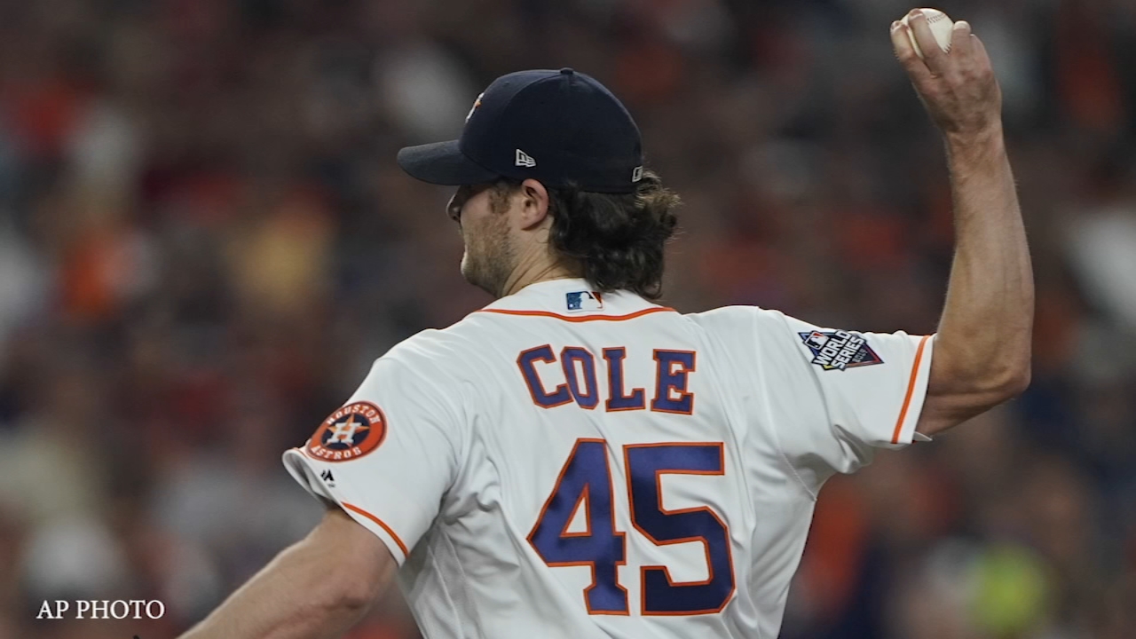 Gerrit Cole Train Cole Houston Astros Team-Issued 2018 Players