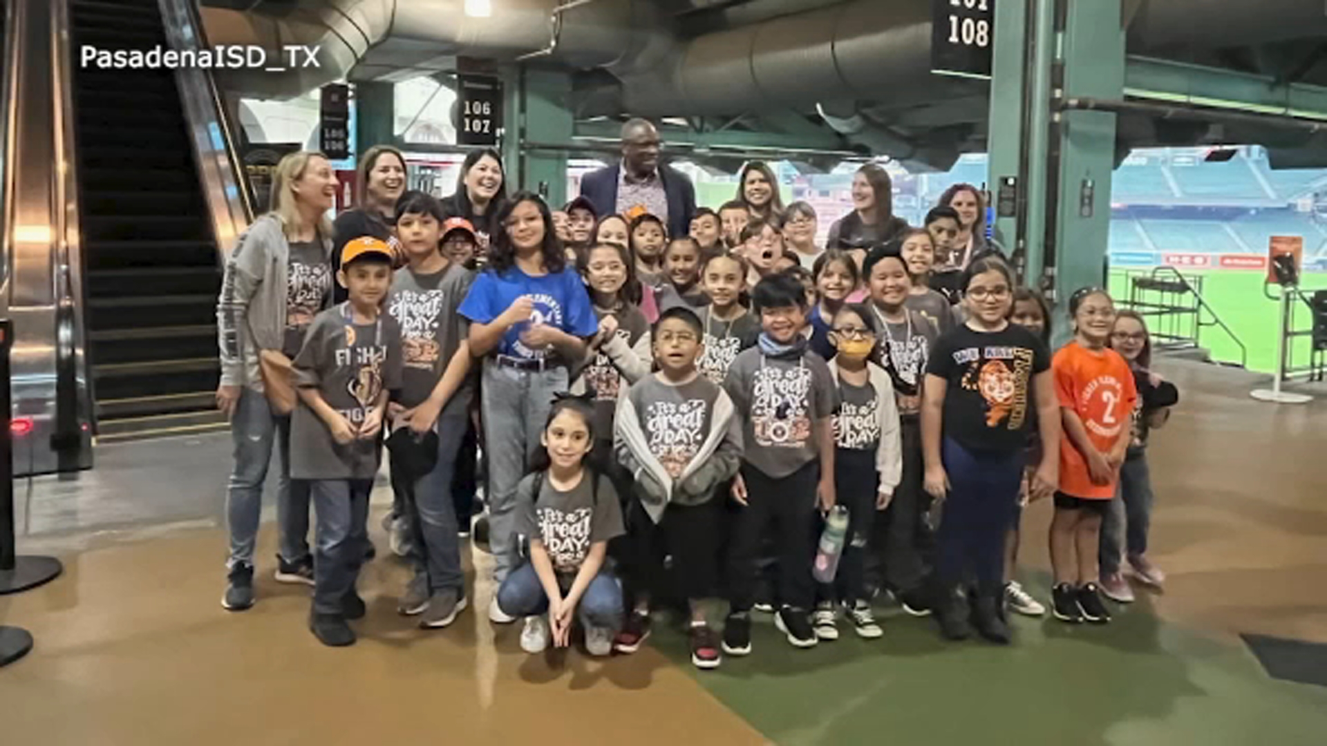 Orbit surprises teacher with trip to see Astros - Pasadena