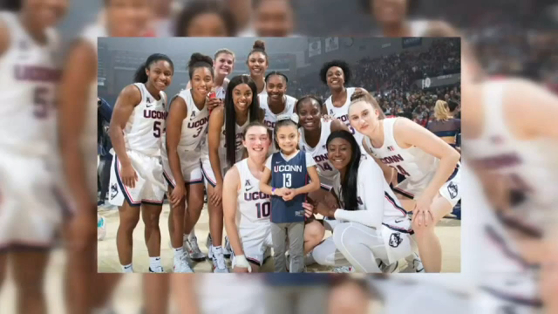 NCAA Tournament 2022 UConn womens team surprises young superfan with trip to watch them in Final Four