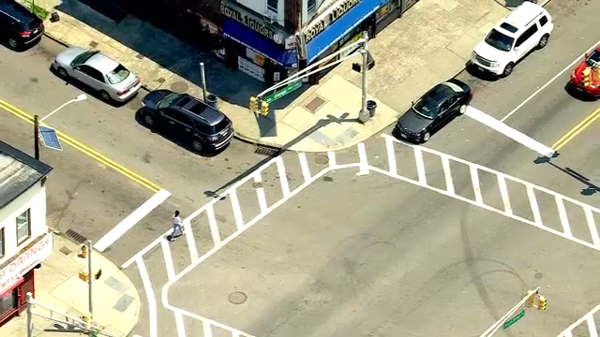 4 men captured after woman shot, police chase in stolen vehicle in 