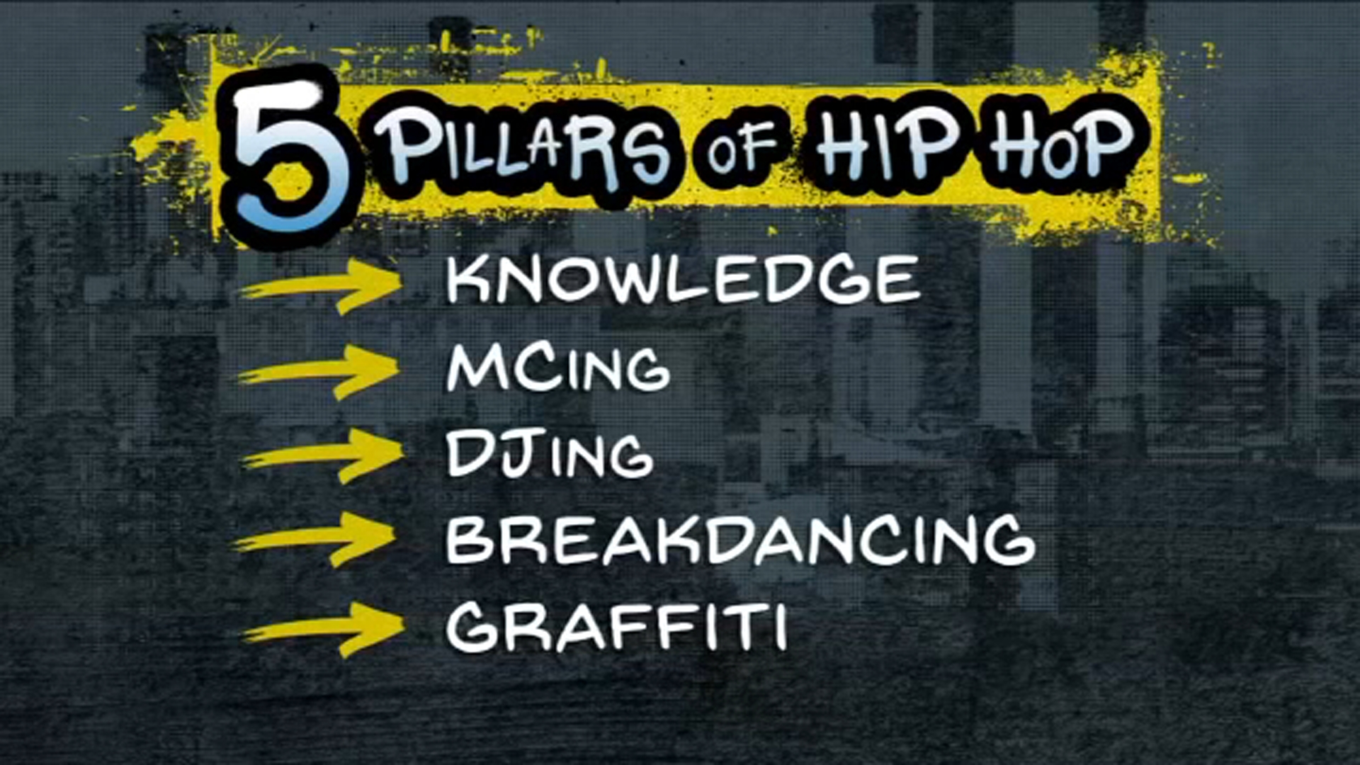 Breakdancing Graffiti