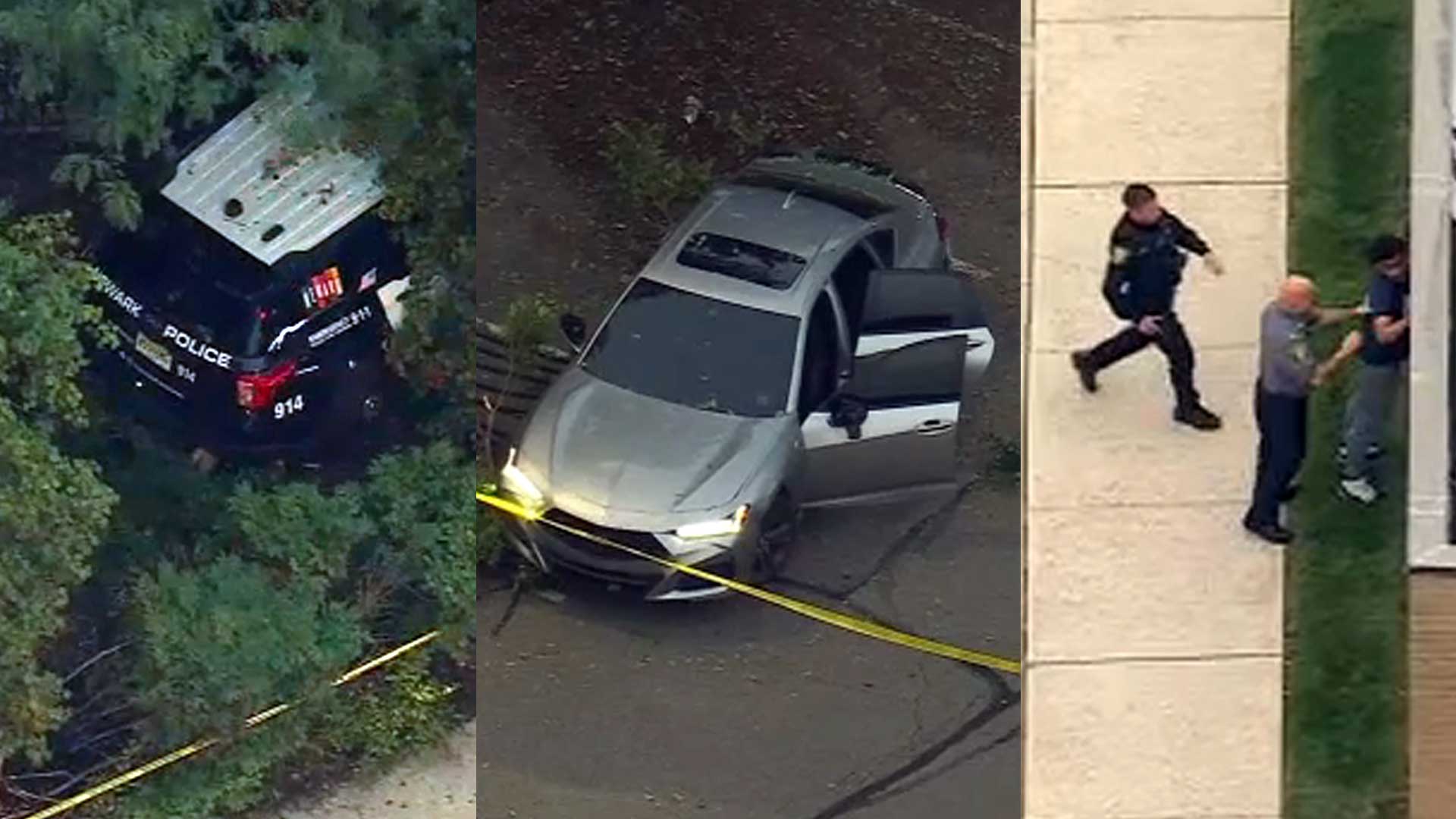 NJ officer injured during police chase of stolen car from Newark 