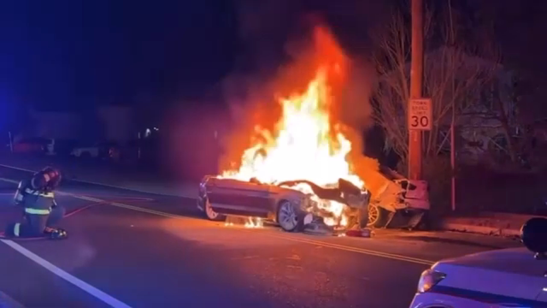 White and Black Car Crash Dangerous Accident on the Road. Editorial Image -  Image of automobile, accident: 194884970, image size:1920x1080
