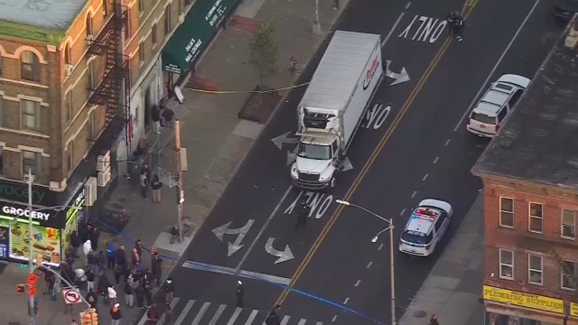 NYC pedestrian struck: Man killed after being hit by box truck in