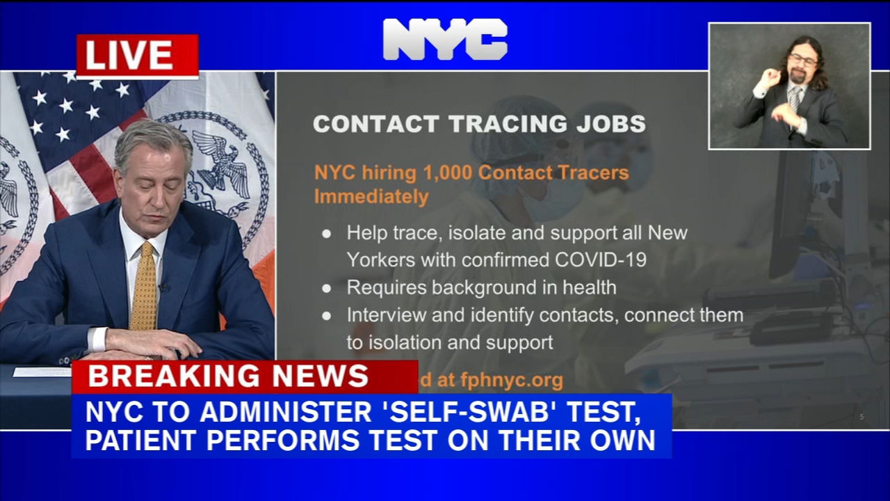 Coronavirus Nyc 1 000 Contact Tracers Wanted In Fight Against Covid 19 Abc7 New York
