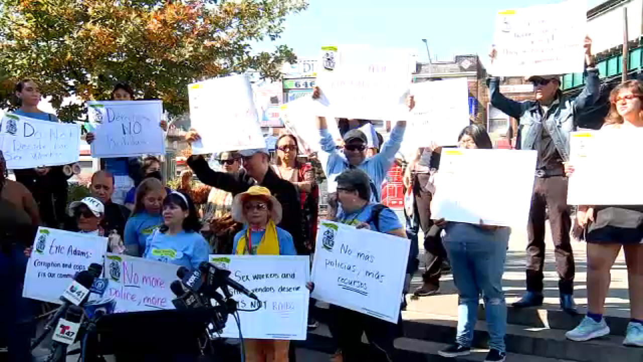 Community and advocates protest in Corona, Queens calling for