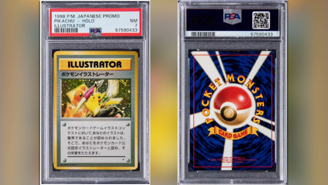 Rare Illustrator Pikachu Pokémon Card Sells For Nearly $1 Million