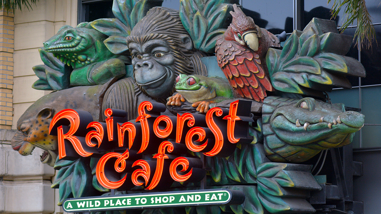 Rainforest Cafe, Woodfield Mall, Schaumburg, IL, Disney Wor…, artistmac