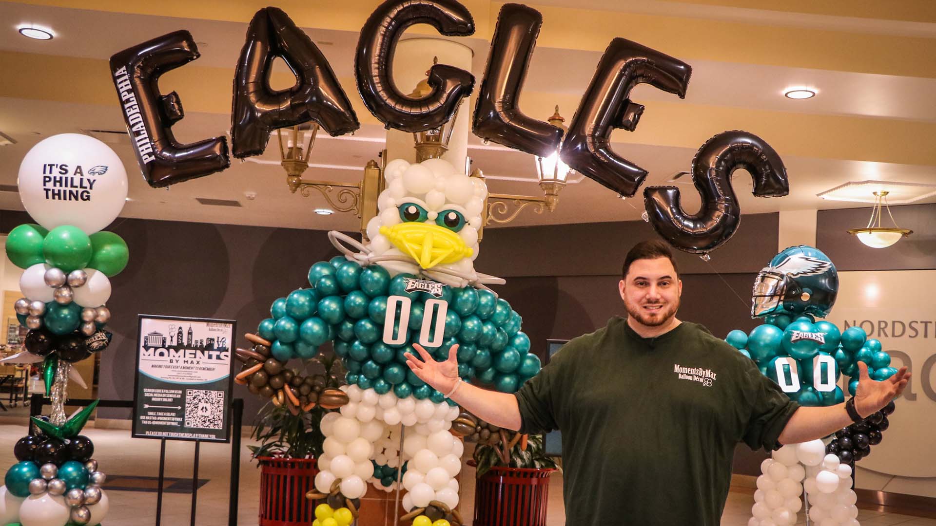 Eagles fans swooping down on merchandise