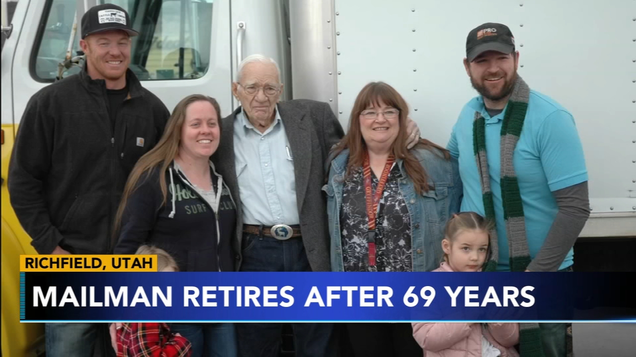 91 Year Old Utah Mailman Retires With Perfect Record Gray Hall Reports During 91 Year Old Utah Mailman Retires With Perfect Record Gray Hall Reports During