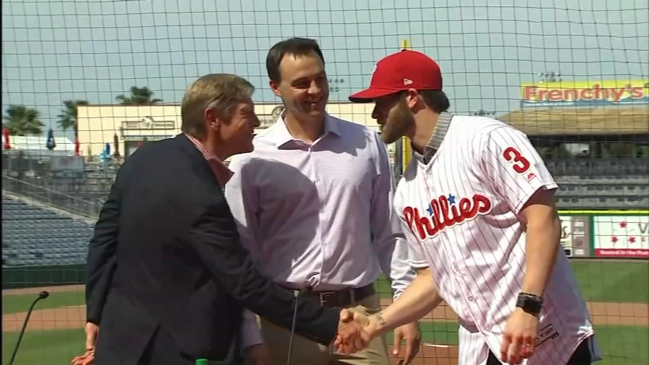 Phillies enjoyed rare chance to attend Eagles game, image size:1280x720