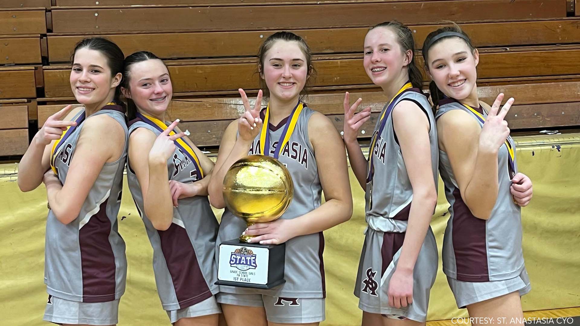 Pa. girls basketball team wins second consecutive championship title - 6abc  Philadelphia
