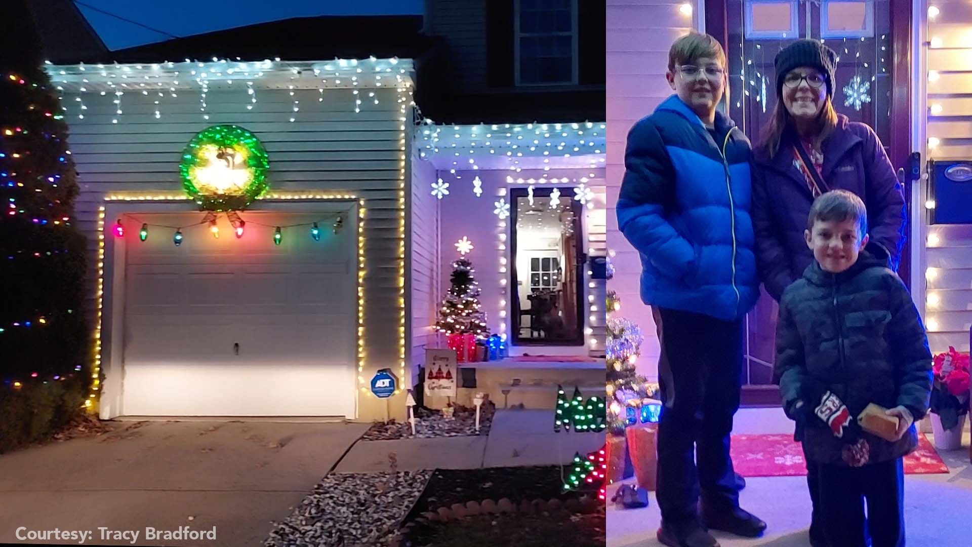 NJ neighbors surprise kids who lost their father with fully