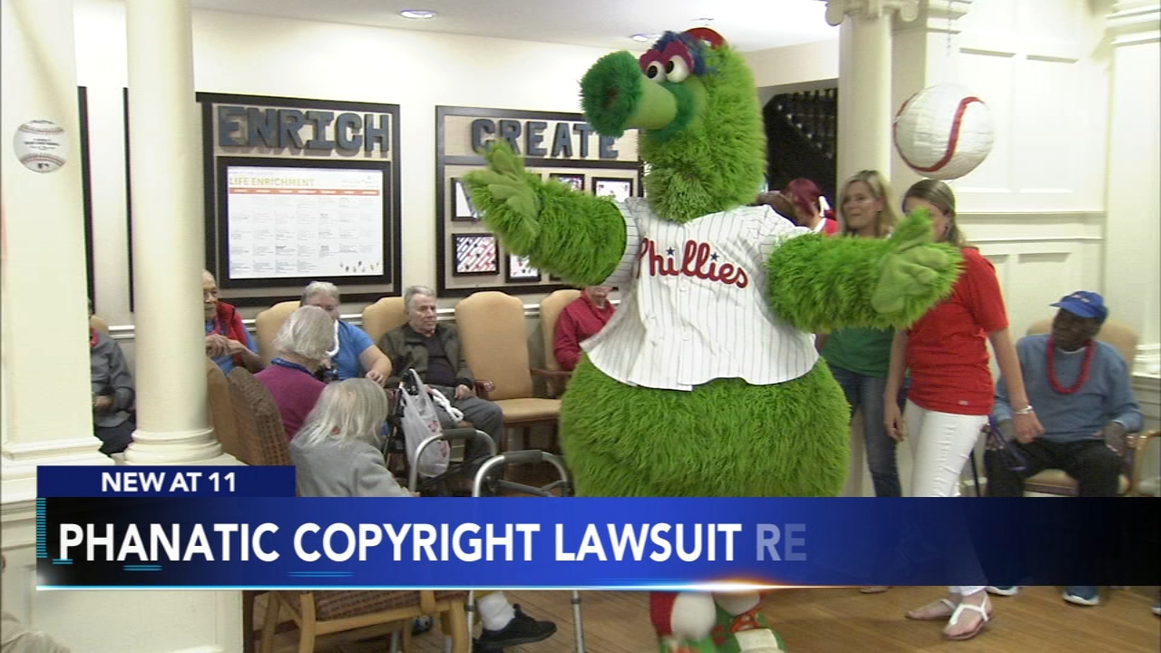 Phillies sue Phillie Phanatic creators to keep their beloved mascot 