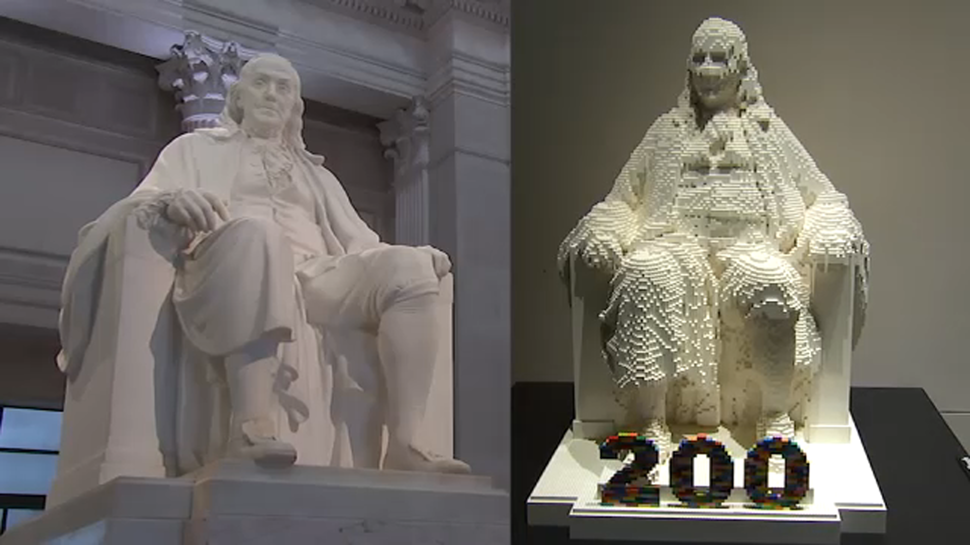 The Art of the Brick, world's largest display of LEGOs art, on