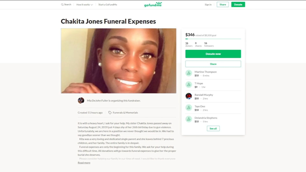 25 Year Old Mother Of 7 Died After Shielding Child During North Carolina Shooting Family Says Abc7 Chicago